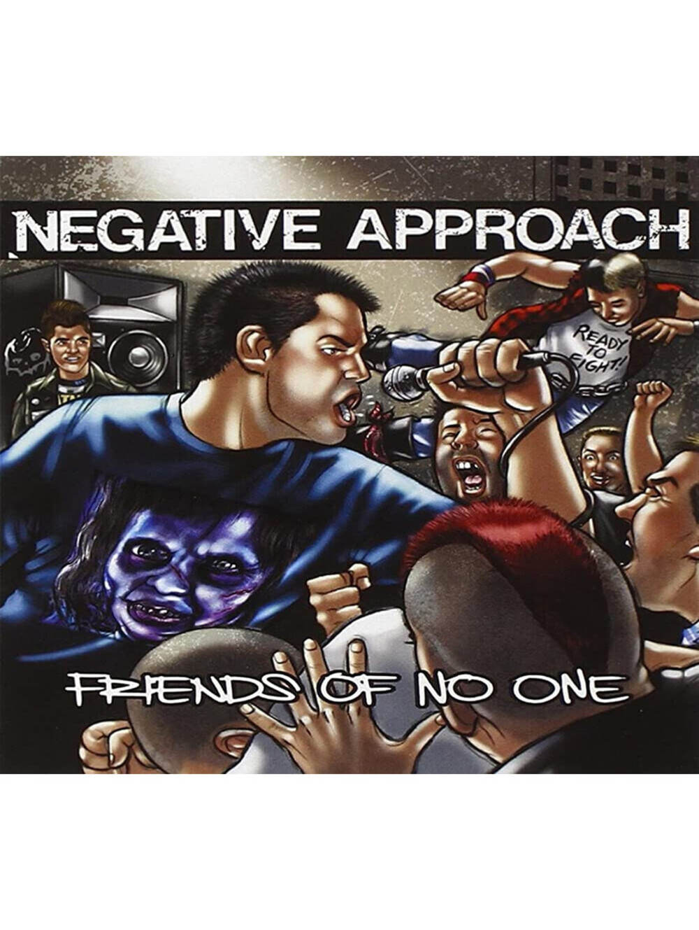 NEGATIVE APPROACH - FRIENDS OF NO ONE CD oi! skinhead punk rock hardcore music